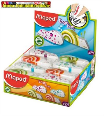 MAPED Ergo Fun radír, vegyes minták