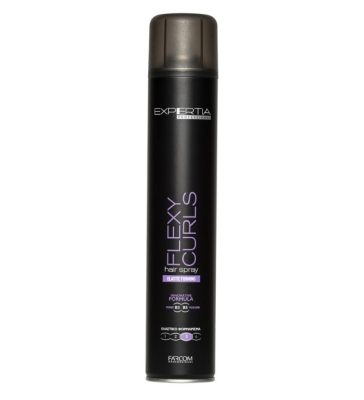 Expertia Hair Spray Flexy Curls flexibilis tartású hajlakk, 500 ml