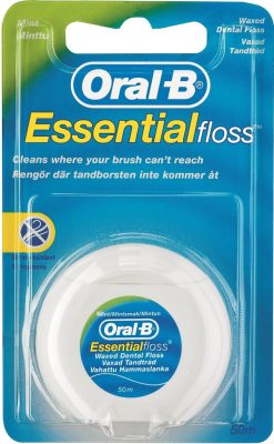 Oral-B Essential Floss fogselyem 50m (12/karton)