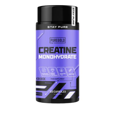 PureGold Creatine Monohydrate étrend-kiegészítő kapszula 120db