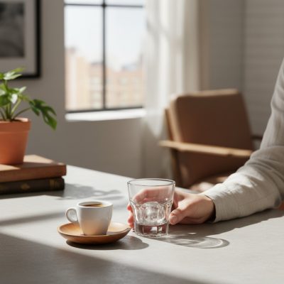 Casablanca vizes pohár, 140 ml, üveg, 6 db-os csomag - Temperált üveg