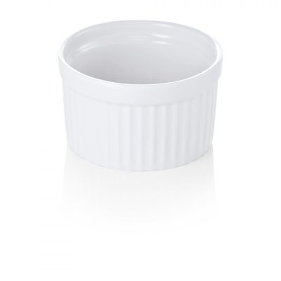 Ramekin szufléforma, 7x4 cm, porcelán, sorolható, 6 db-os csomag - Német minőség