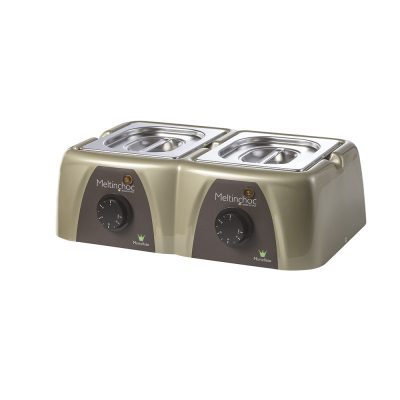 Meltinchoc Csokoládé olvasztó-melegítő, analóg, 1,5 l x2, 42x26x13,5 cm