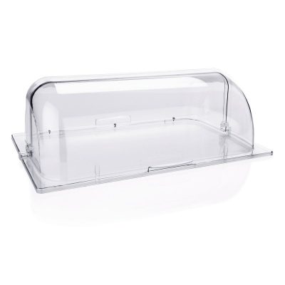 GN 1/1 Roll-Top fedő, 16 cm, polikarbonát - Német minőség