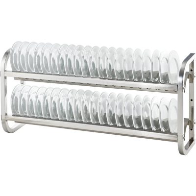 Tányérszárító 1000 mm x 255 mm x 500 mm rozsdamentes anyag