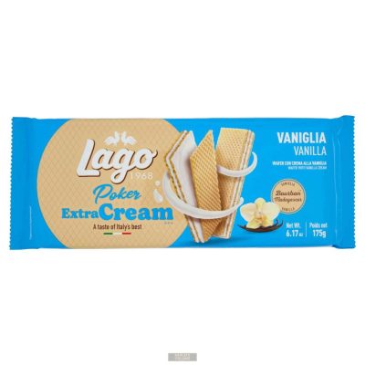 Elledi Wafer Lago vaníliás ostya, 175g