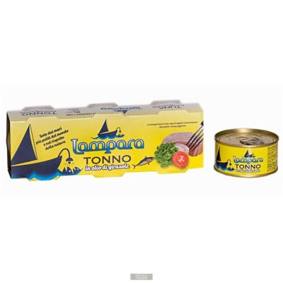 Lampara tonhal, 3x80g