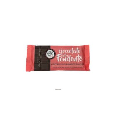 Antico Castello étcsokoládé, hozzáadott cukor nélkül, 100g
