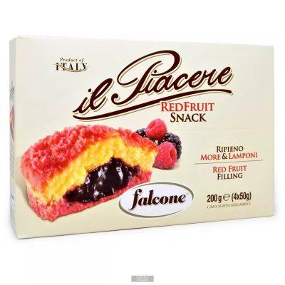 Falcone pirosgyümölcsös sütemény, 200g
