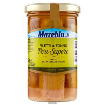 Mareblu tonhalfilé olivaolajban, 250g