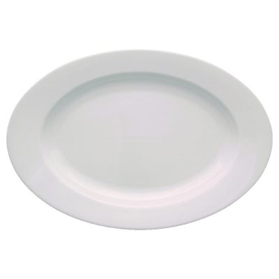 Kaszub sültestál 33 cm ovális porcelán
