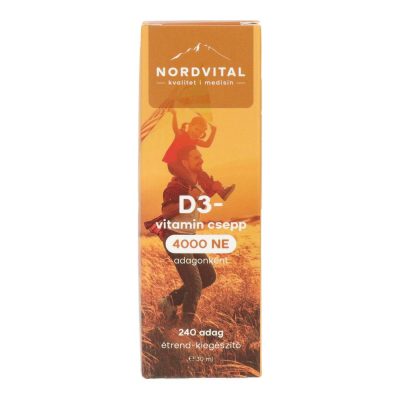 Nordvital D3-Vitamin csepp 30ml - 240 adag