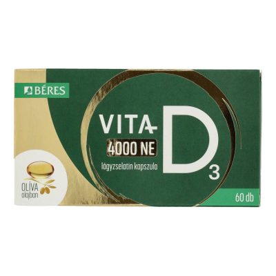 BÉRES VITA-D3 MAX 4000 NE KAPSZ. 60DB