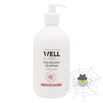 Well pumpás folyékony glicerines szappan - 500 ml