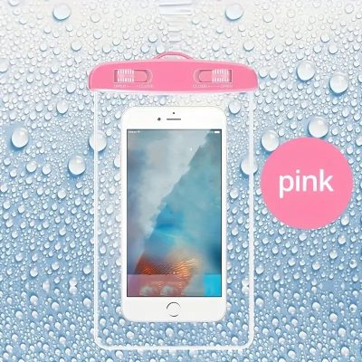 Rózsaszín vízálló, vízzáró telefontok