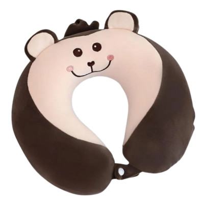 UtazóPajti maci memóriahabos gyerek nyakpárna