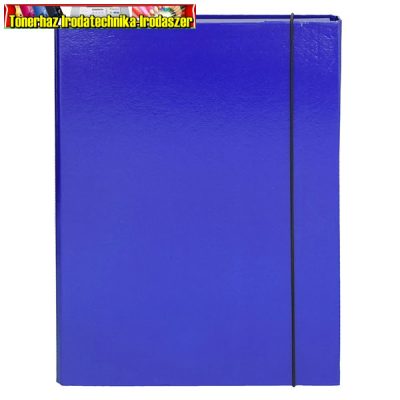 Füzetbox OPTIMA A/4 3 cm-es gerinccel sötét kék