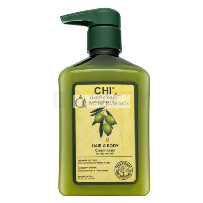 CHI Naturals with Olive Oil Hair & Body Conditioner kondicionáló hajra és testre 340 ml