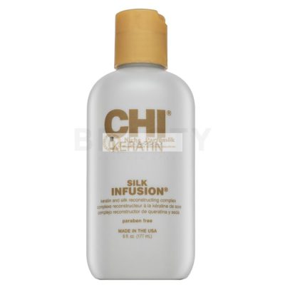 CHI Keratin Silk Infusion hajkúra durva és rakoncátlan hajra 177 ml