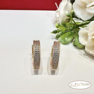  18K Gold Filled fülbevaló - Trinity