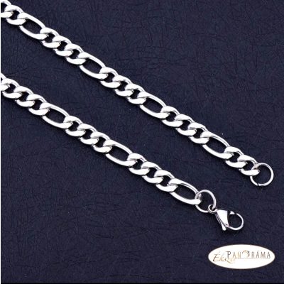 Nemesacél Nyaklánc - Napoleon white 55/7