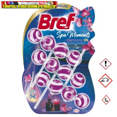 Bref SPA MOMENTS HARMONY WC-frissítő 3x50 g