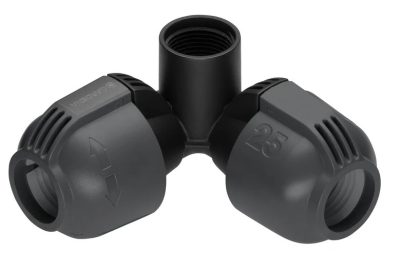 Sarokelem 25 mm x 3/4" belső menettel