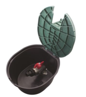 Vízkonnektor doboz, fémcsappal 3/4"