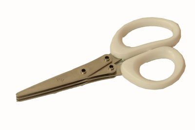 Fűszernövény vágóolló fehér ( 13 cm )