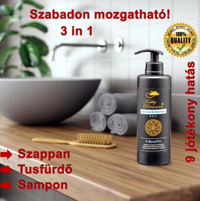 Classic Elegance 3 az 1-ben kéz, test és hajsampon, 400ml (KRC31400)