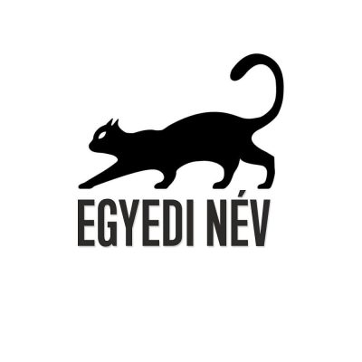 Sétáló cica egyedi névvel