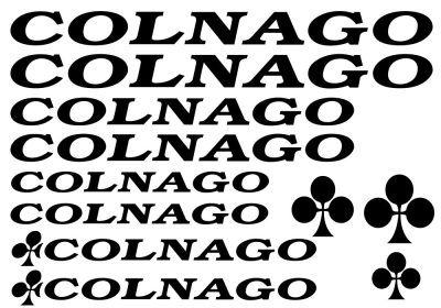 Colnago Bicikli matrica készlet