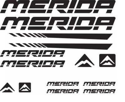 Merida kerékpár matrica szett