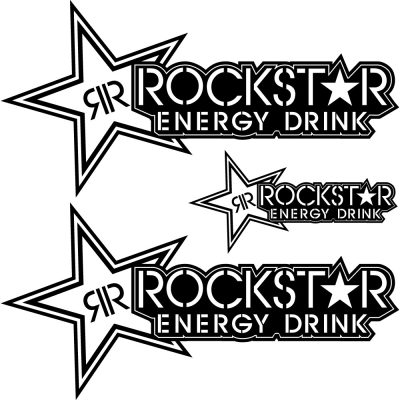 Rockstar Energy szponzor matrica szett