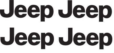 Jeep felni matrica (4 db)