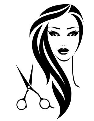 Fodrászat "1" jel Autómatrica