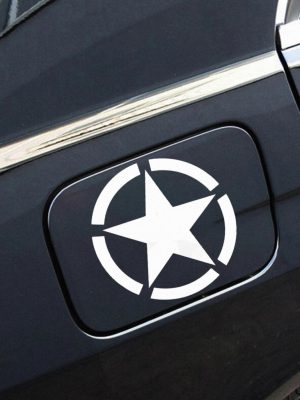 Tanksapka katonai csillag matrica