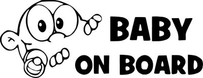 Baba a fedélzeten matrica 7