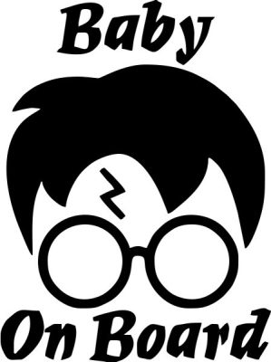 Harry Potter Baby on board matrica