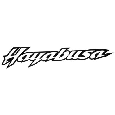 Suzuki Hayabusa "1" felirat matrica