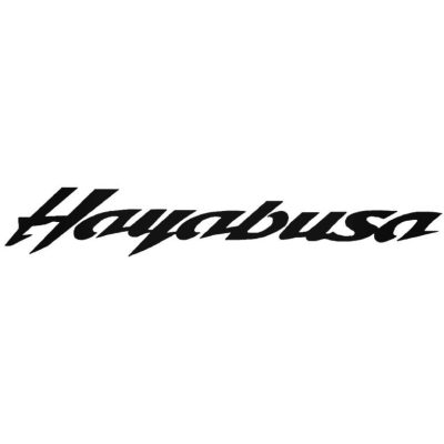 Suzuki Hayabusa felirat matrica