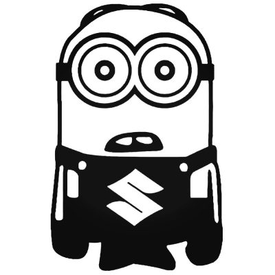 Suzuki minion szerelő matrica