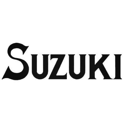 Suzuki régi betűkkel matrica