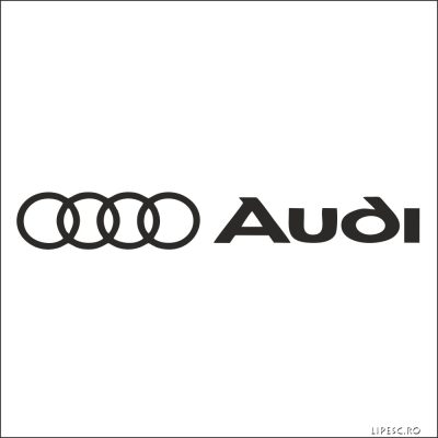 Audi embléma matrica 4