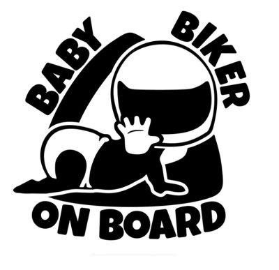 Baby Biker on Board matrica