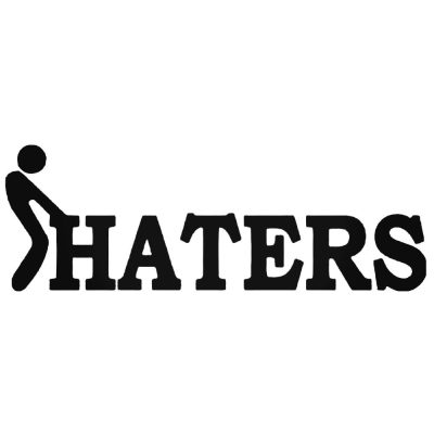 Fck haters matrica