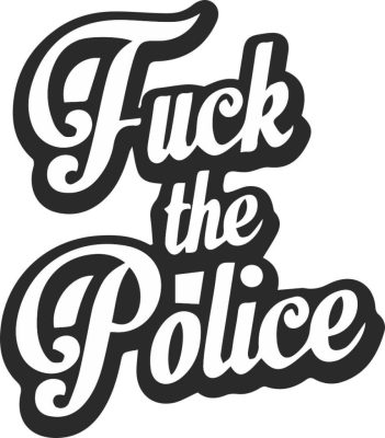 Fck The Police matrica