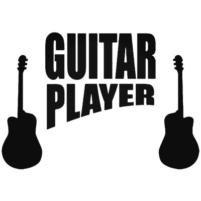Guitar player matrica