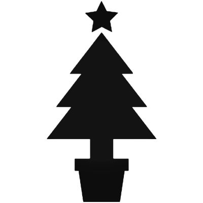 Otthoni Karácsonyfa matrica 