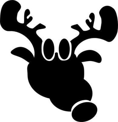 Rudolf a rénszarvas matrica